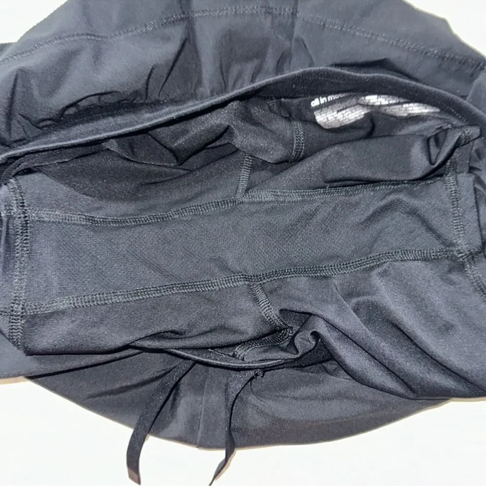 all in motion x Target 14-16 Black Athletic Shorts with built in bike shorts
